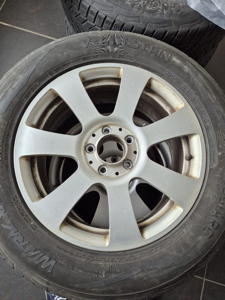 M+S autobanden Mercedes GLK, Ophalen, Gebruikt, 17 inch, 235 mm