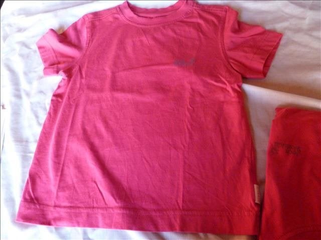 JACK WOLFSKIN verschillende t shirten maat 116 NIEUW, Kinderen en Baby's, Meisje, Jack Wolfskin, Nieuw, Ophalen of Verzenden