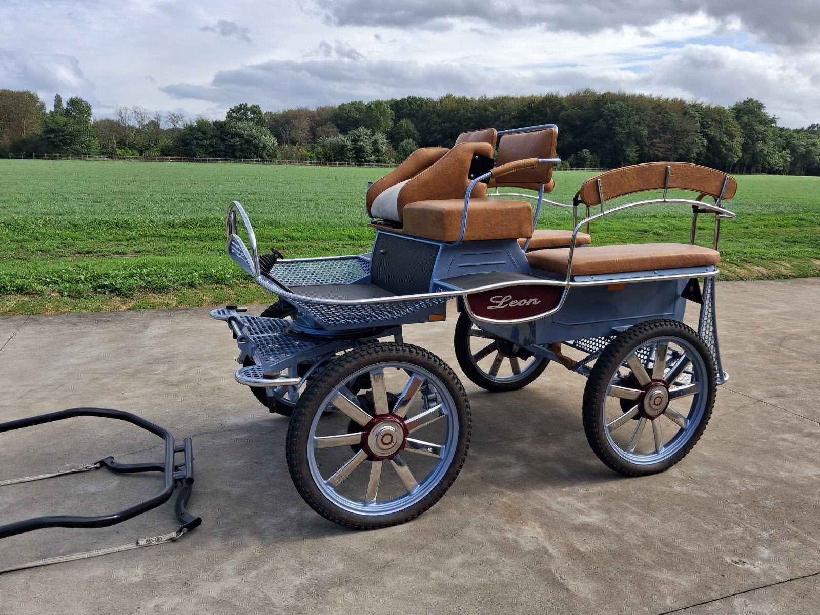 Zeer nette marathonwagen, Calèche marathon
