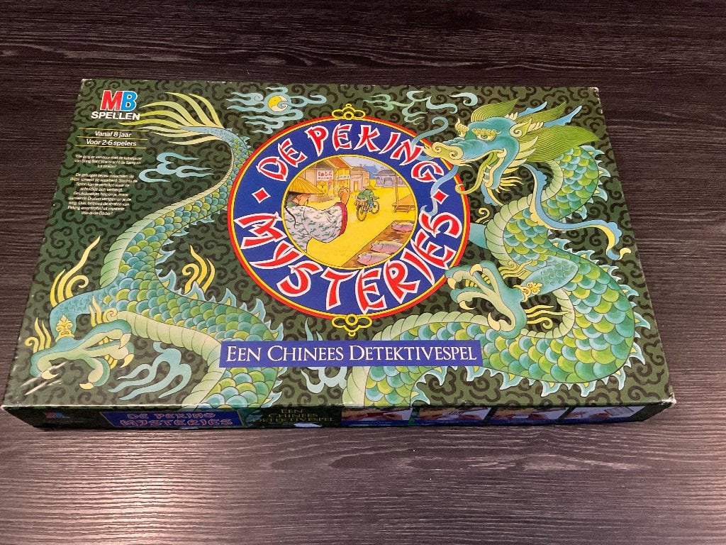 Vintage gezelschapsspel Peking Mysteries MB, Ophalen of Verzenden, Gebruikt, MB spelen