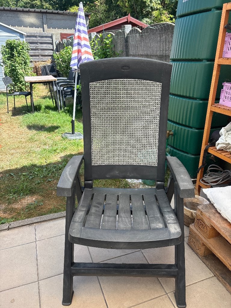 Tuinstoel, Ophalen, Gebruikt