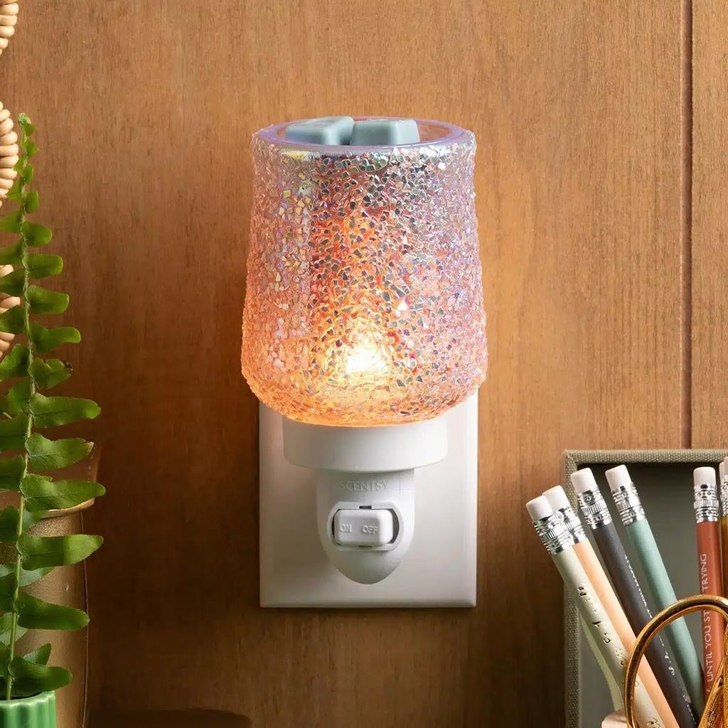 Te koop Scentsy mini warmer Glittered in Pink NIEUW €20, Ophalen of Verzenden, Nieuw
