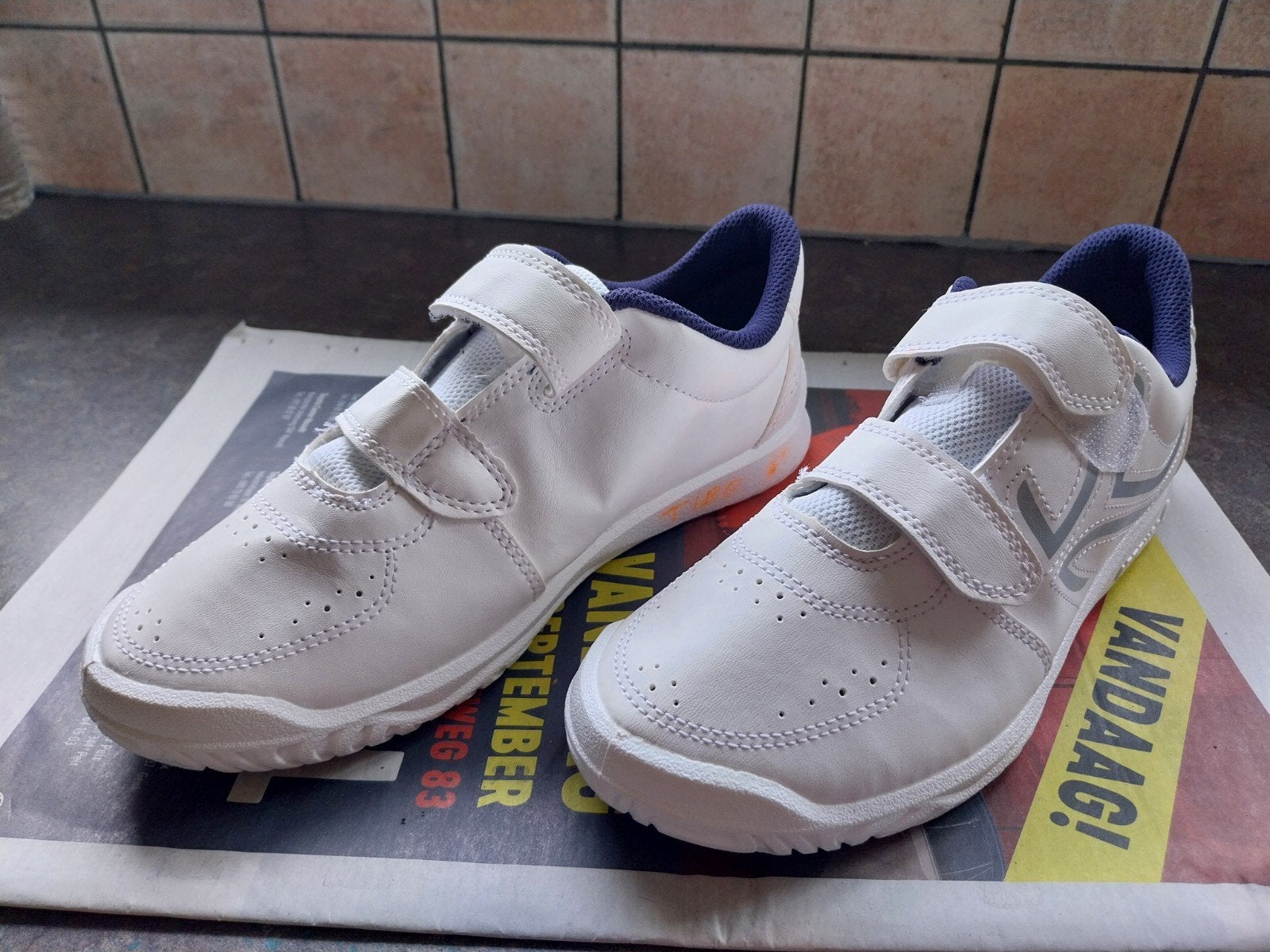 maat 39, witte sneakers, Enlèvement, Baskets