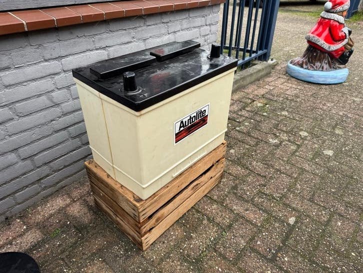 Grote Autolite Accu - reclame object
