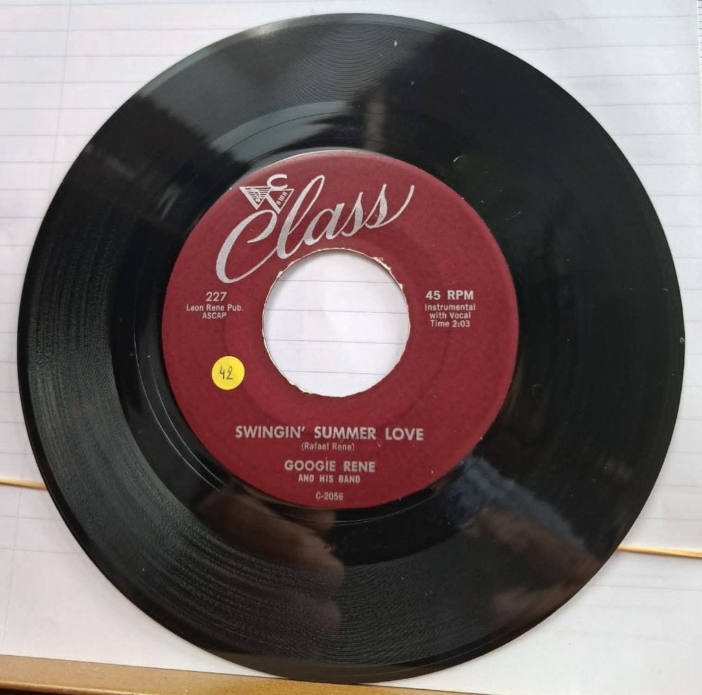 Popcorn Groove/Googie Rene/Swingin' Summer Love, Gebruikt, Pop, Originele persing, 7 inch