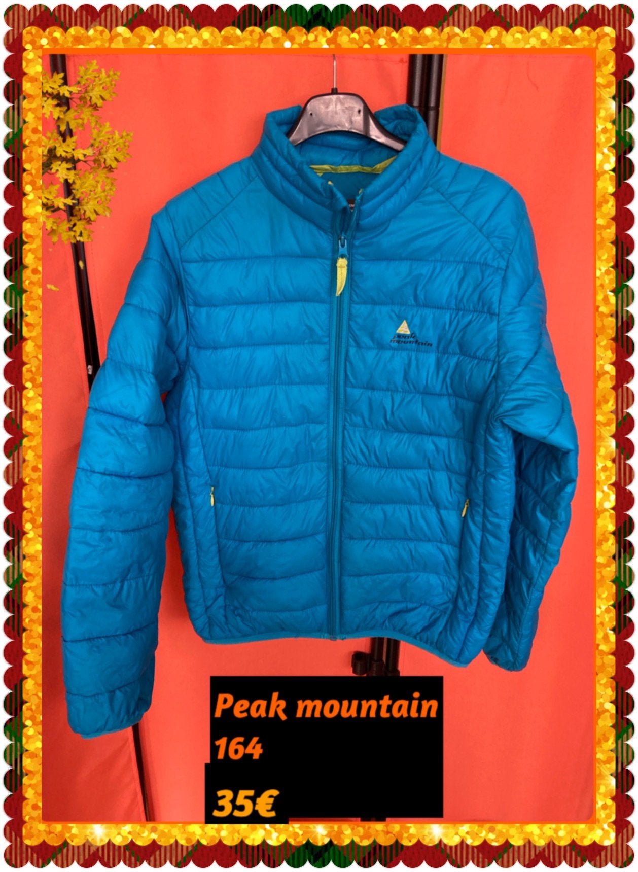 Tussenseizoenvest jongen 164. Peak Mountain, Kinderen en Baby's, Ophalen of Verzenden, Zo goed als nieuw, Jongen, Jas