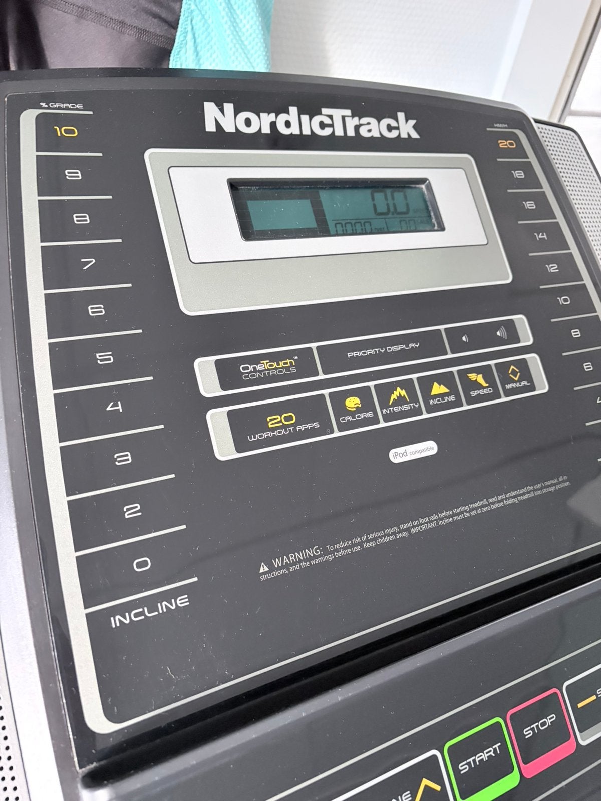 Loopband NordicTrack C200, Sport en Fitness, Ophalen, Gebruikt, Metaal, Loopband