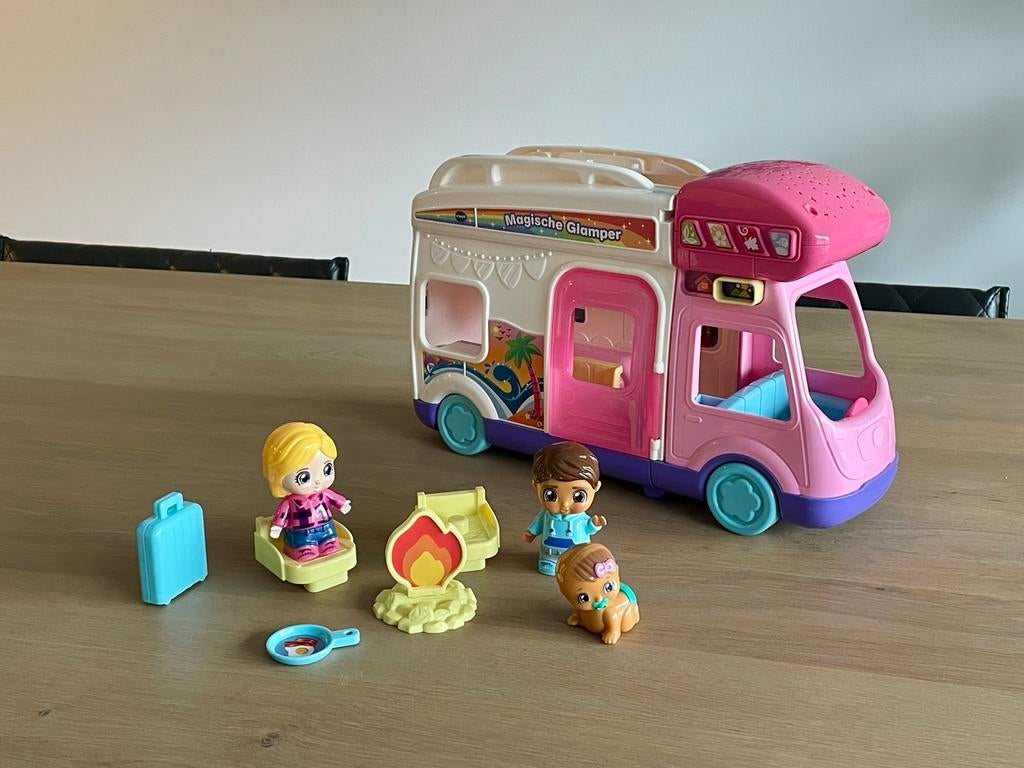V- tech vrolijke vriendjes magische glamper, Kinderen en Baby's, Speelgoed | Vtech, Ophalen, Zo goed als nieuw