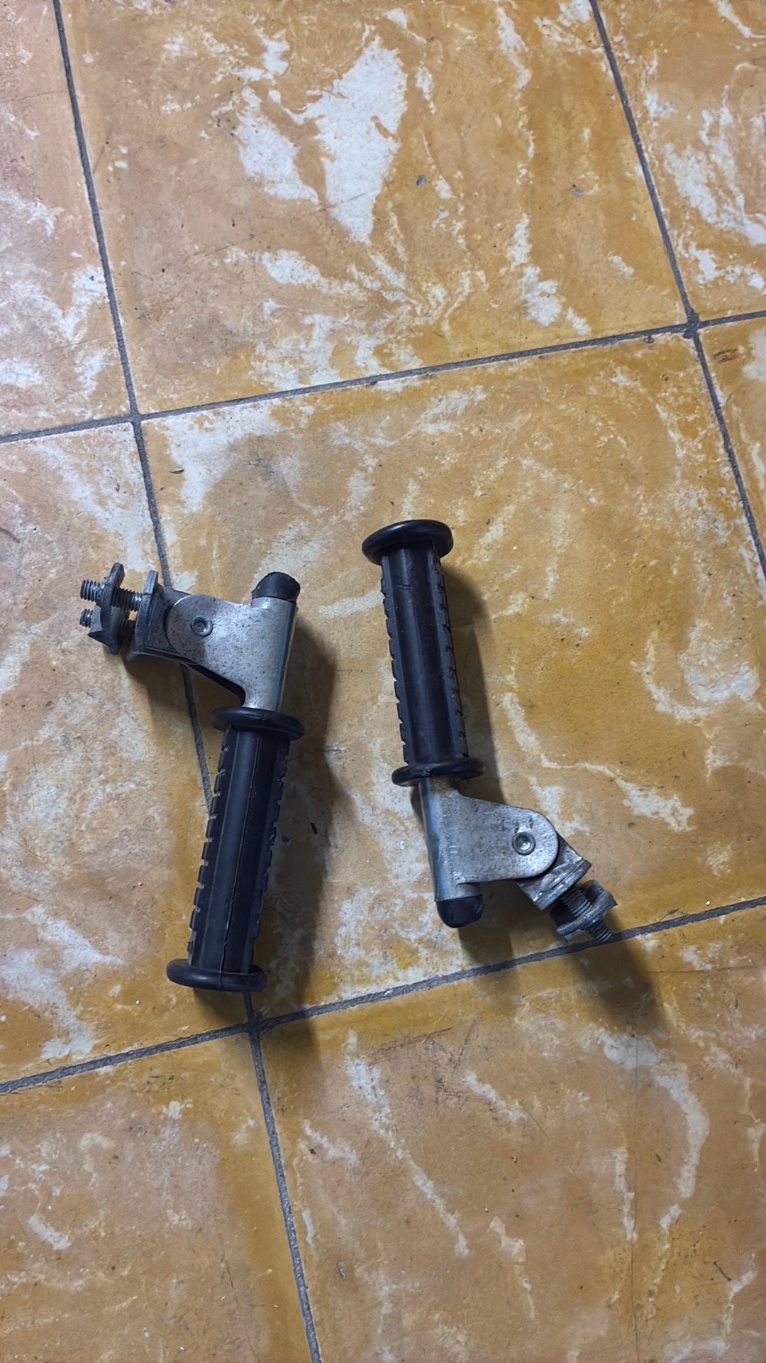 Voetsteun voor de fiets voor kinderen achterop, Fietsen en Brommers, Ophalen, Gebruikt