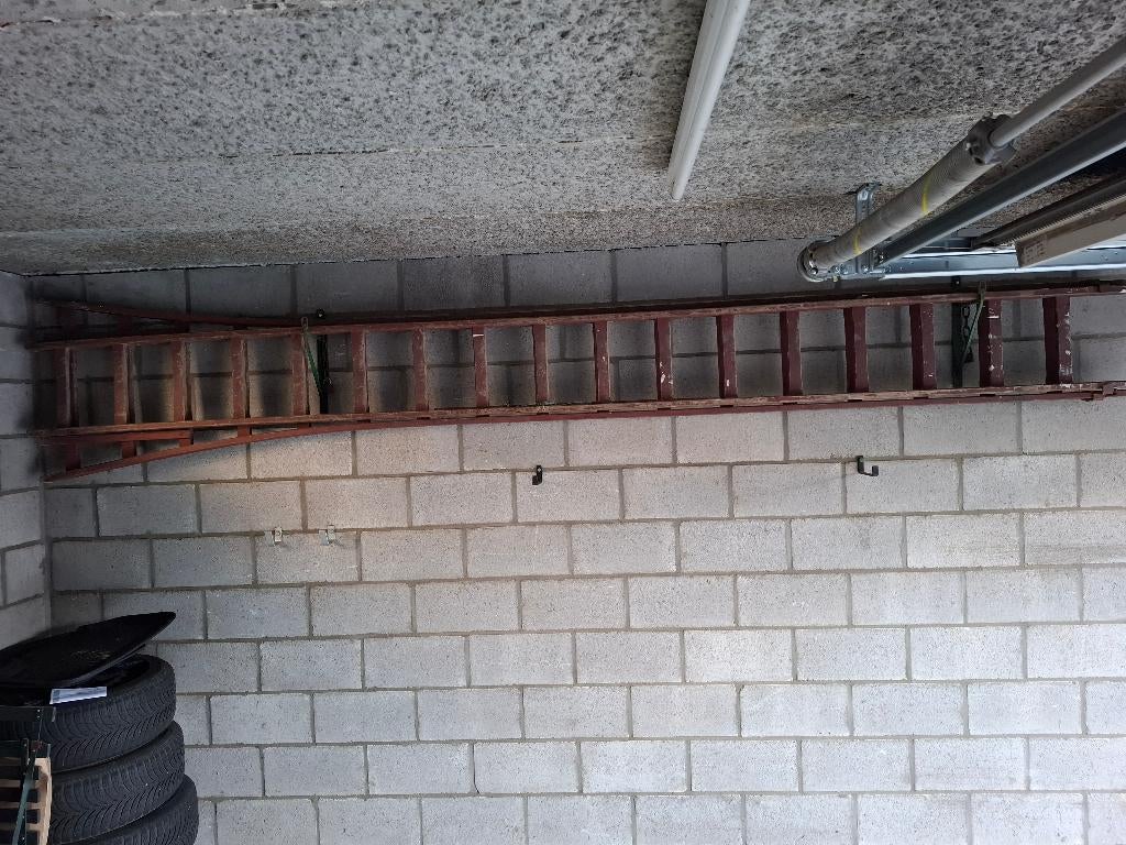 Echelle en bois, Bricolage & Construction, Enlèvement, Utilisé, Échelle, 4 mètres ou plus