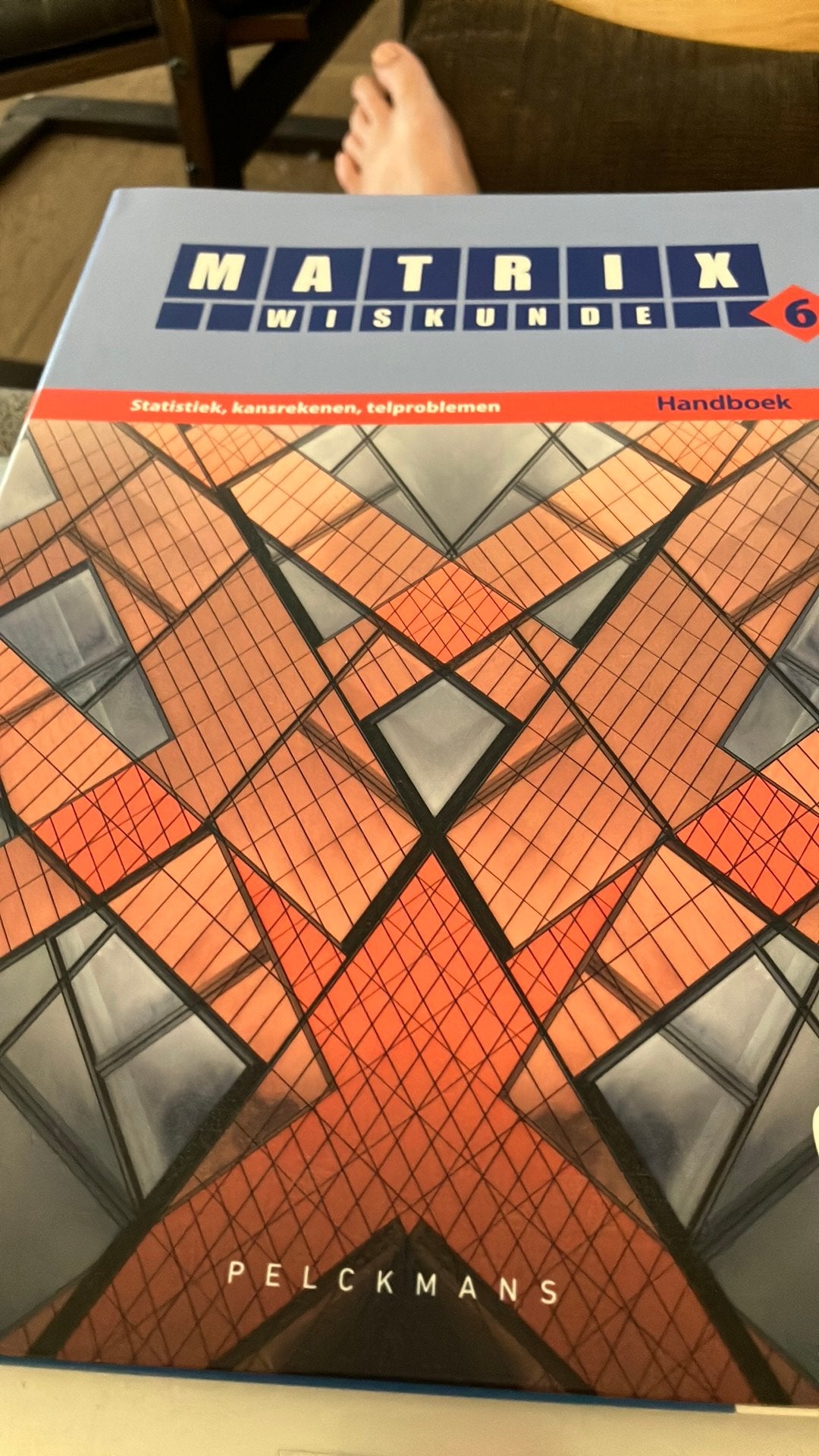Matrix Wiskunde 6 Statistiek, kansrekenen, telproblemen Door, Boeken, Ophalen, Nieuw, ASO, Wiskunde A