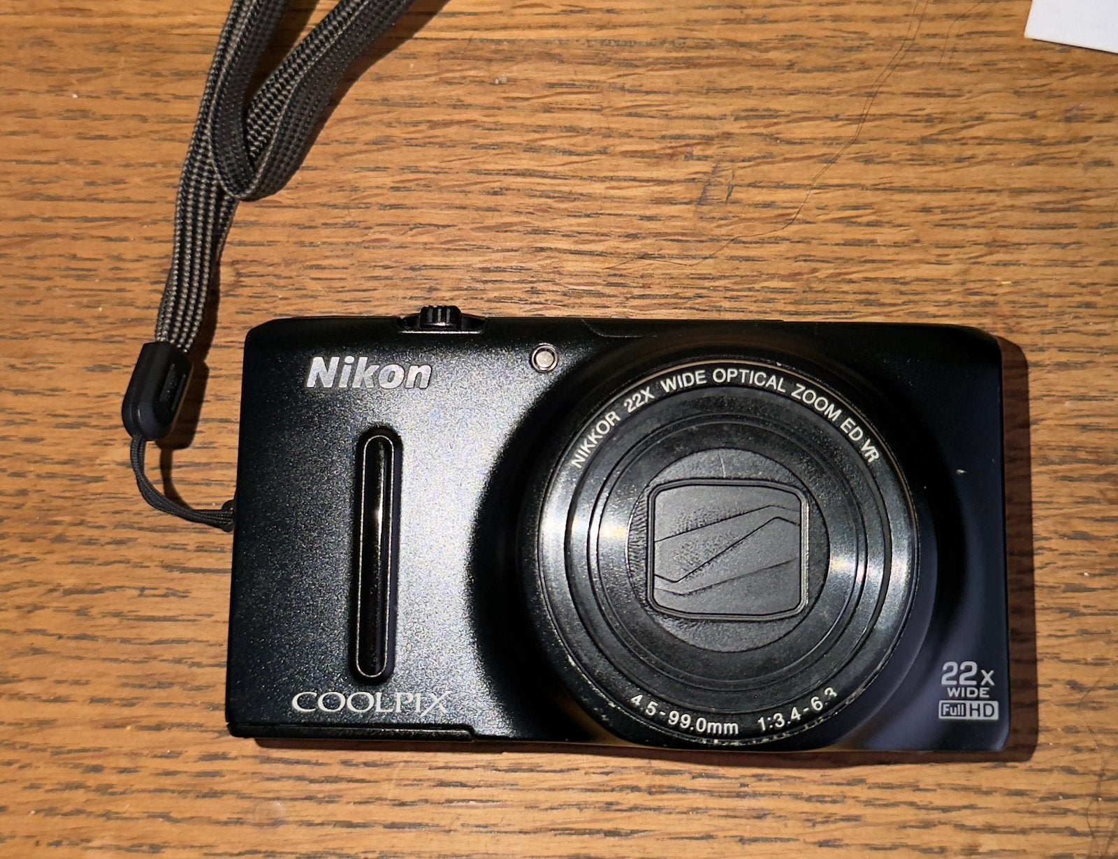 Nikon Coolpix S9500, TV, Hi-fi & Vidéo, Enlèvement, Comme neuf, Batterie, Nikon