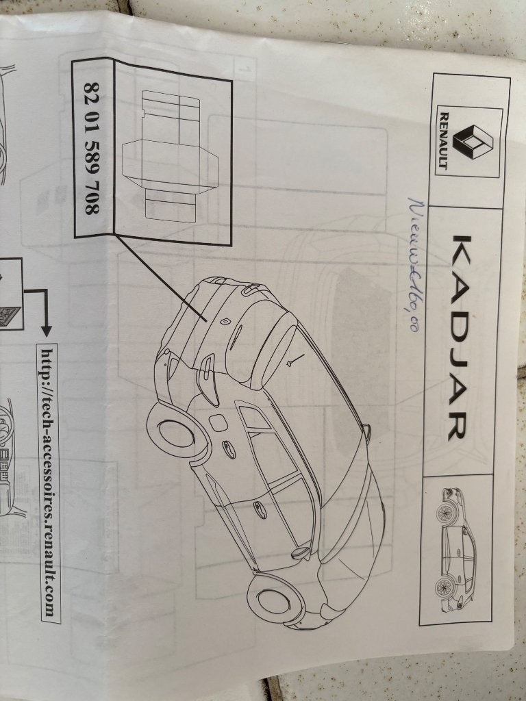 Automat Renault kadjar, Ophalen, Gebruikt, Renault
