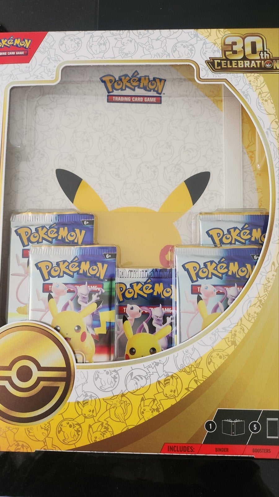 pokemon 30the celebration binder collection, Ophalen