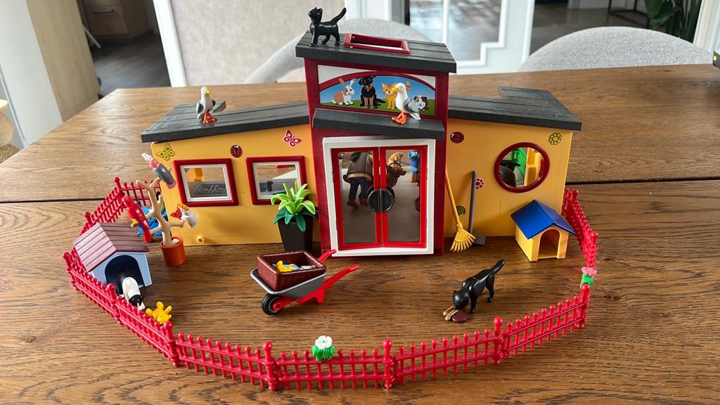 Dierenpensioen playmobile, Kinderen en Baby's, Speelgoed | Thomas de Trein, Ophalen, Gebruikt