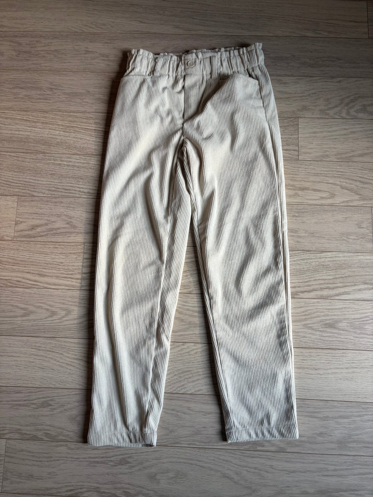 Ecru velours Buissonnière, Verzenden, Gebruikt, Meisje, Broek