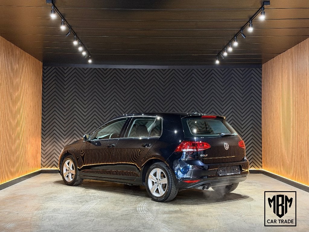 ✅ Vw Golf 7 1.4 TSI Highline GARANTIE ACC Navi Alcantara, Zwart, 4 cilinders, Alcantara, Zwart