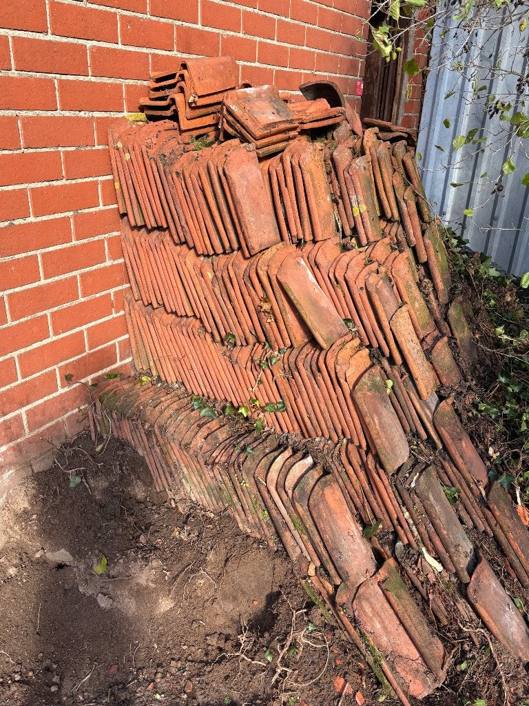 Boomse pannen, Doe-het-zelf en Bouw, Ophalen, Gebruikt, Dakpannen