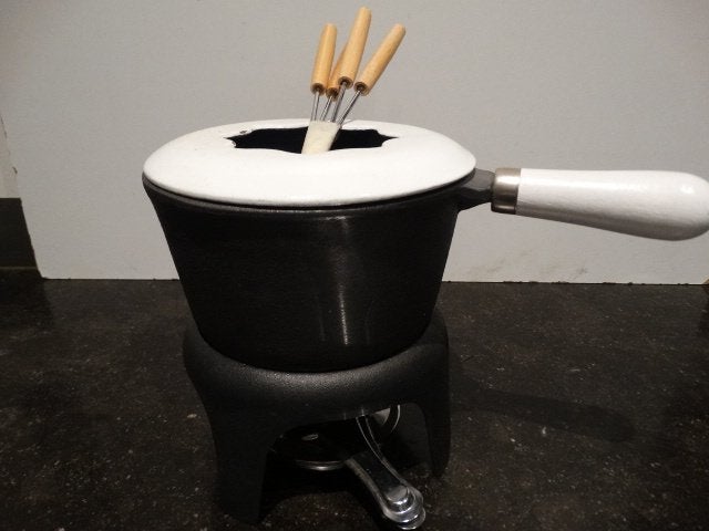 Fondue en fonte, Enlèvement, Comme neuf