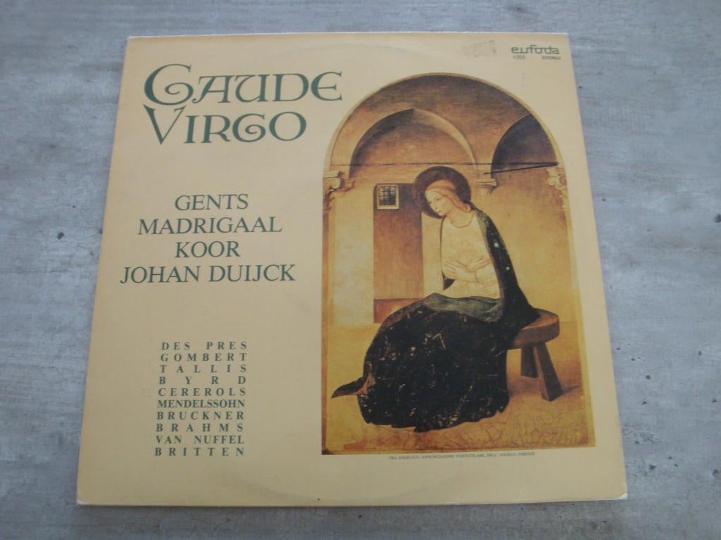 GAUDE VIRGO-GENTS MADRIGAALKOOR, Ophalen of Verzenden, Gebruikt