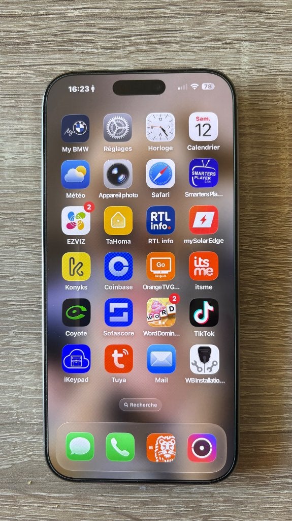 IPhone 16 Pro Max, Telecommunicatie, IPhone 16 Pro Max, Zo goed als nieuw, Zonder simlock, Grijs