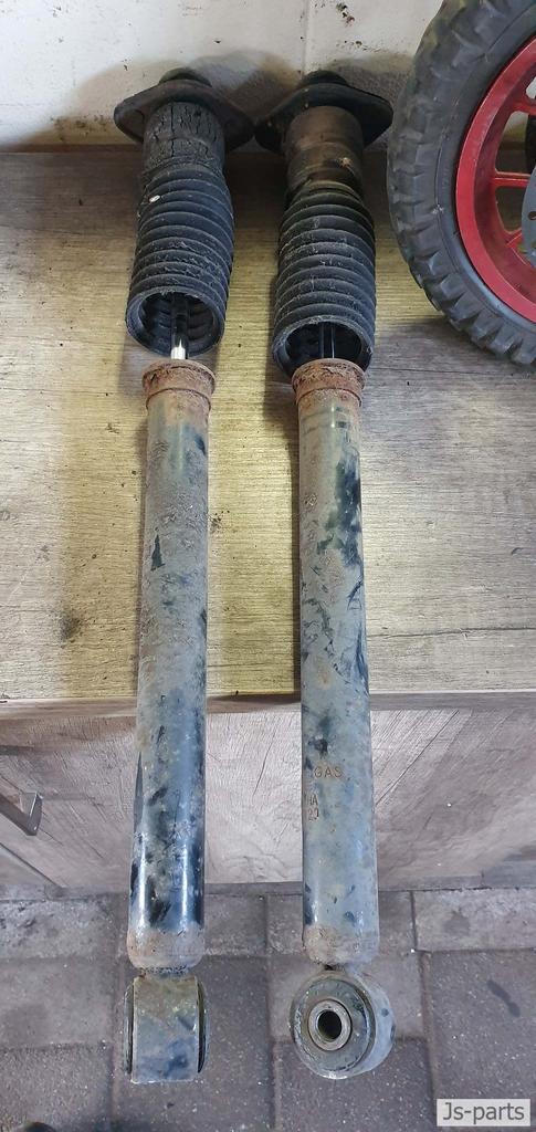 Schokdemper set achter BMW 3-serie E46 sedan, Auto-onderdelen, Ophanging en Onderstel, BMW, Gebruikt, Ophalen of Verzenden