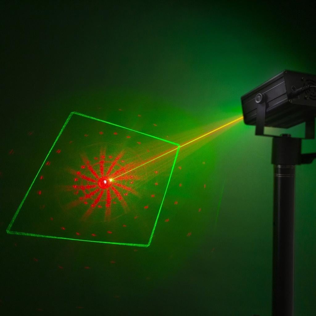 Laser Beamz Acrux quatro, 4-voudige laser, Muziek en Instrumenten, Ophalen of Verzenden, Nieuw, Laser, Geluidgestuurd