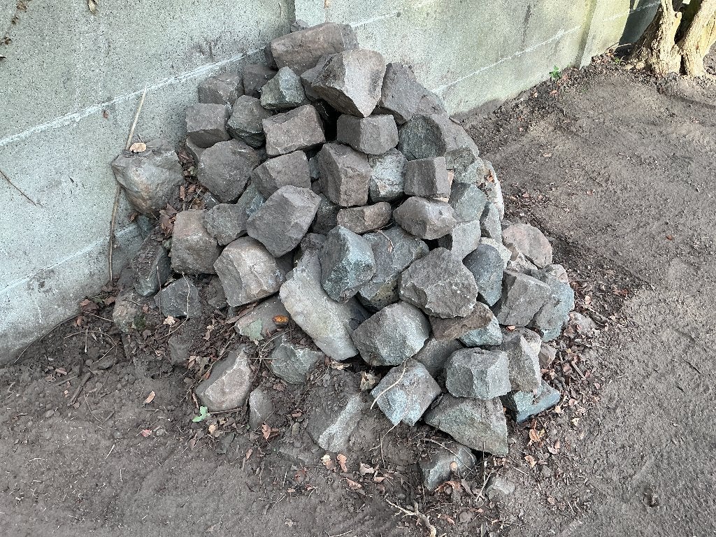 Kasseien, Tuin en Terras, Ophalen, Graniet, Overige typen, Zo goed als nieuw