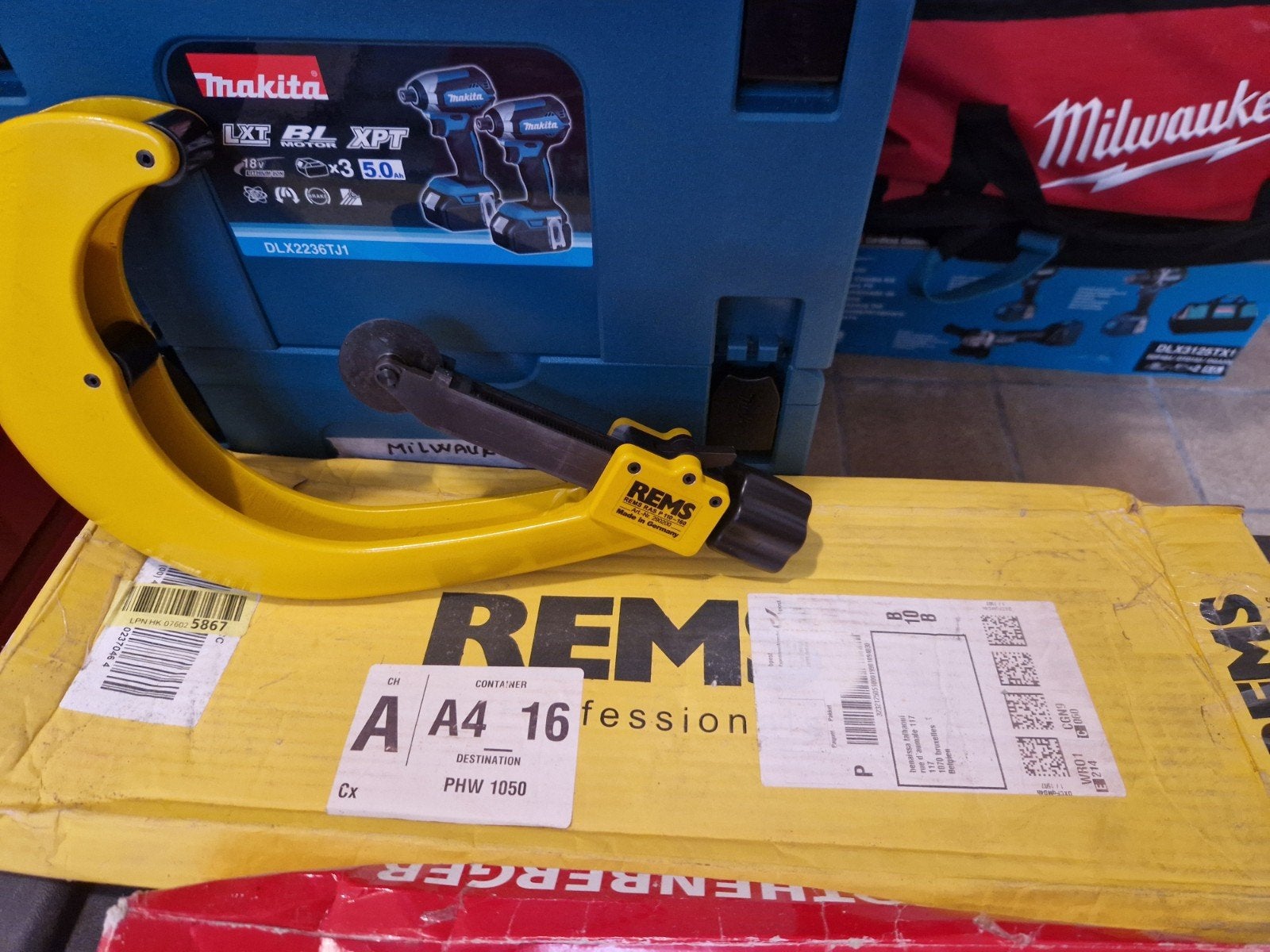 Rems RAS Coupeur tube, Bricolage & Construction, Outillage | Ponceuses, Enlèvement, Neuf, 1200 watts ou plus, Autres types