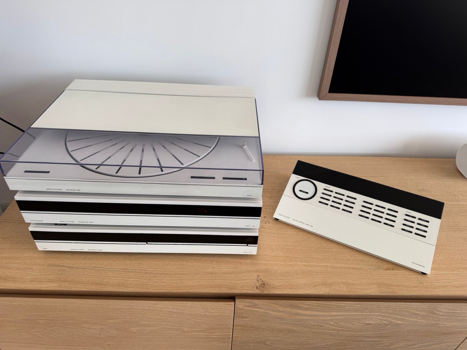 Bang & Olufsen Beosystem 5500 + MCP White Limited Edition, Ophalen, Zo goed als nieuw, Bang & Olufsen