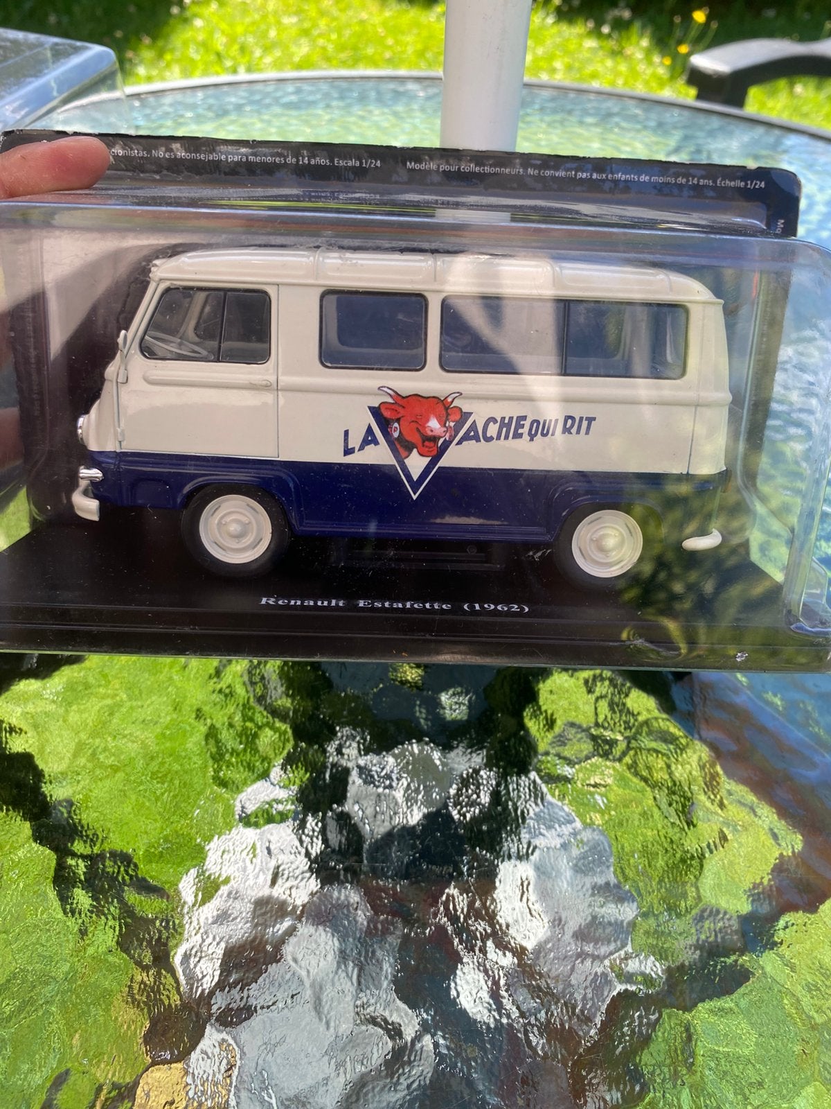 Renault estafette Vache qui rit 1962 1:24, Enlèvement ou Envoi, Comme neuf