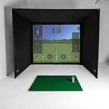 golfsimulatorbox, Sport en Fitness, Golf, Zo goed als nieuw, Overige typen, Overige merken, Ophalen