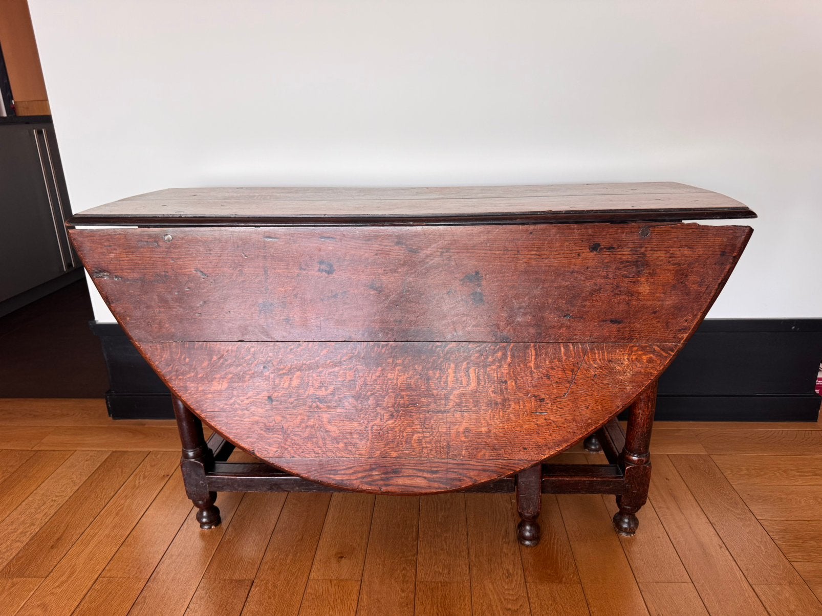 Table gateleg en chêne - PICKUP 25 -26 AUG, Antiquités & Art, Enlèvement