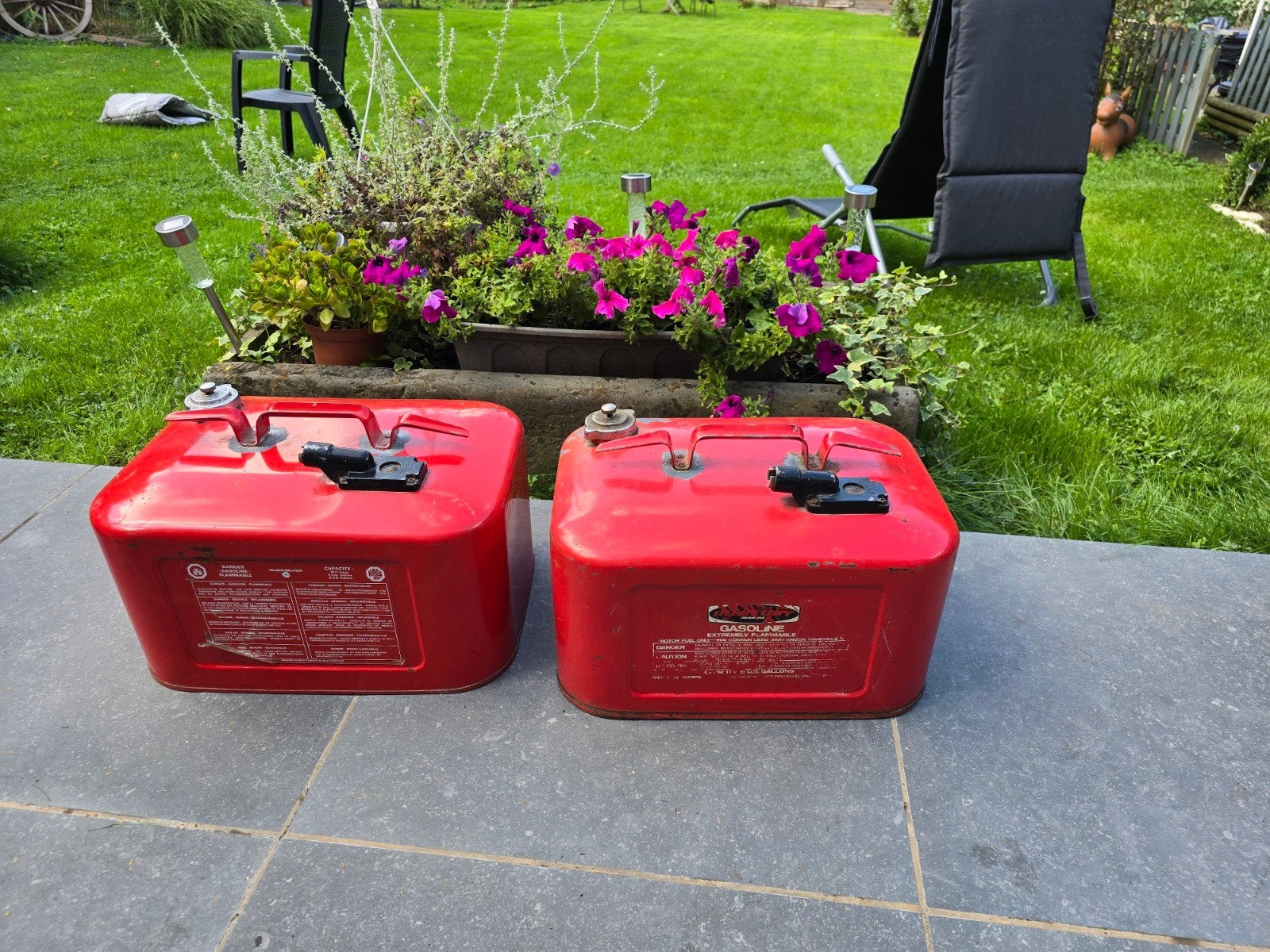 Vends 2 réservoirs essence Vintage, Watersport en Boten, Bootonderdelen, Ophalen