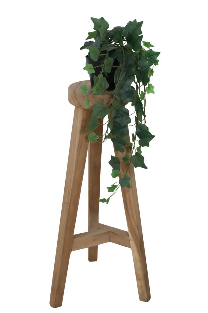 houten planten zuil / barkuk, Huis en Inrichting, Ophalen of Verzenden, Nieuw