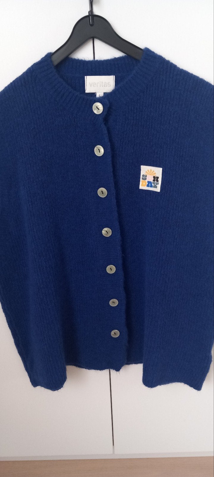 Kobalt blauw kleurige vestje, large, Veritas., Veritas, Enlèvement, Bleu, Taille 42/44 (L)