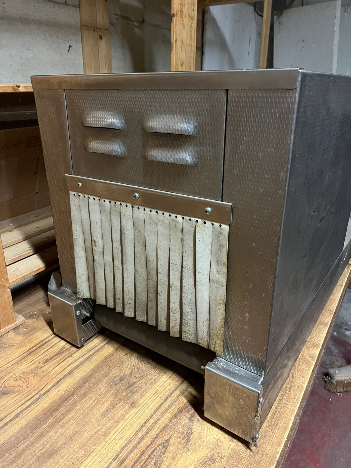 Krimp machine, Enlèvement