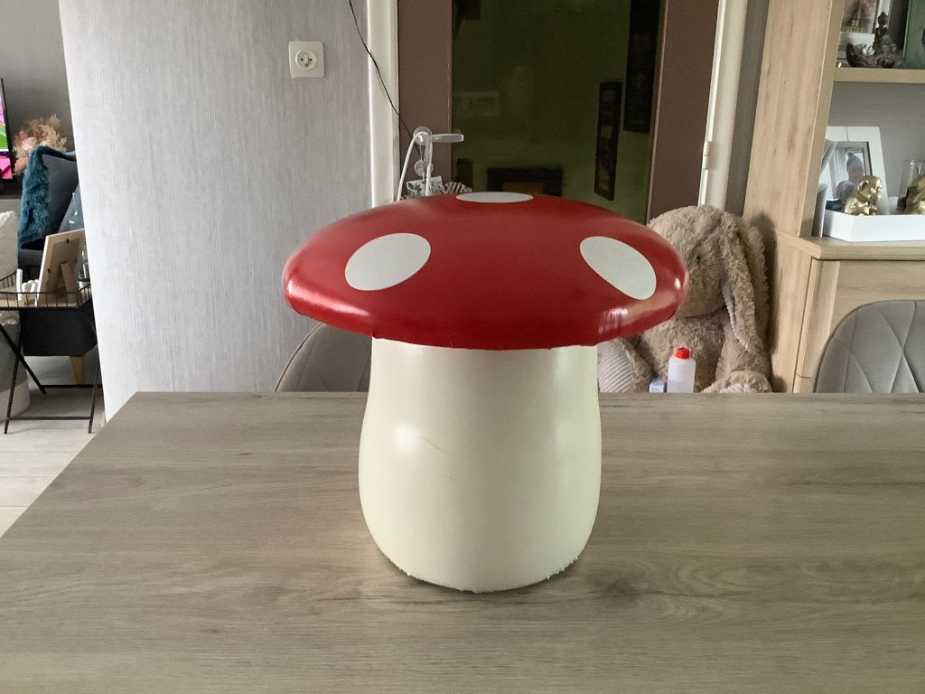 Childhome paddestoel poef (32 cm), Ophalen of Verzenden, Zo goed als nieuw, Overige typen