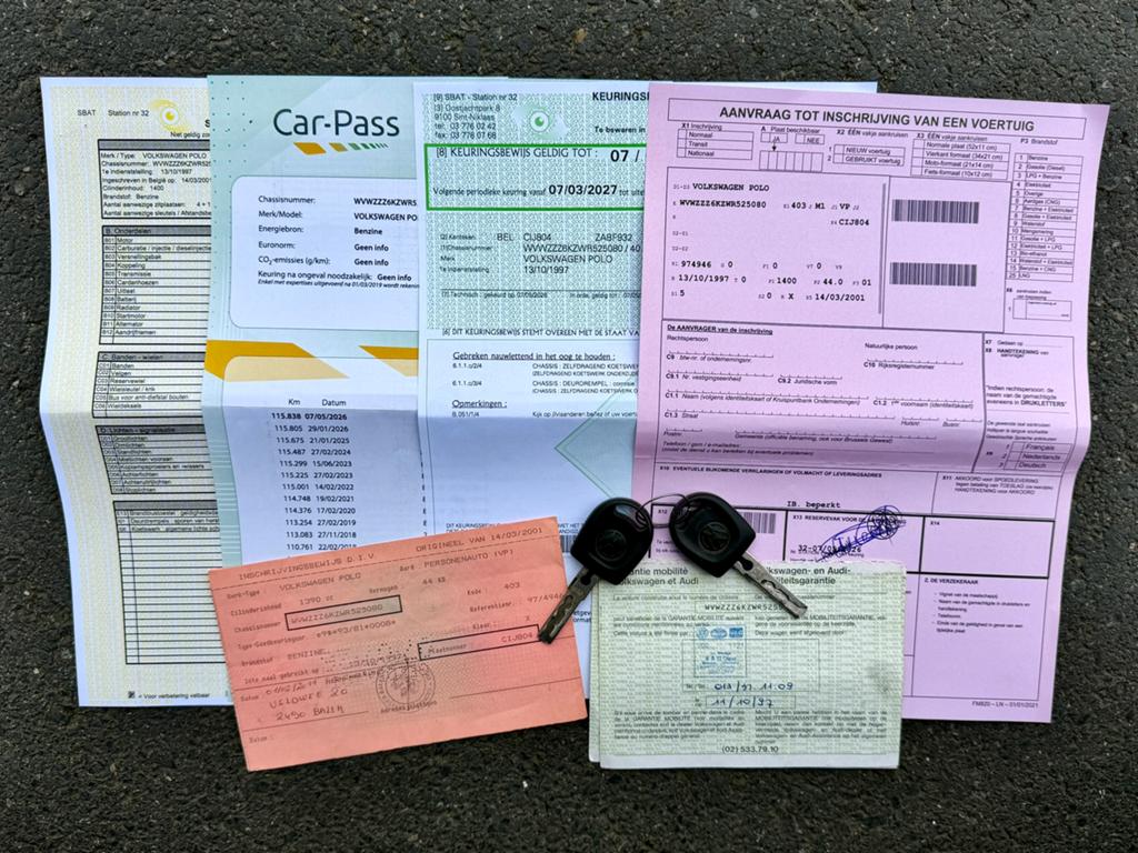 VW POLO 6N 1.4i *MANUEL* TOIT OUVRANT • PRET A IMMATRICULET, Autos, Essai à domicile, Achat, Entreprise, Garantie prolongée