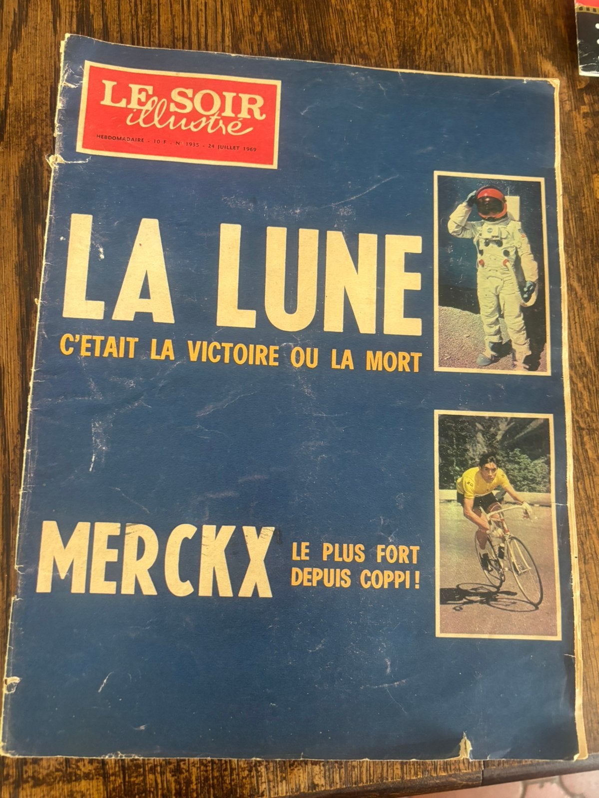 Le soir illustré 1969, Enlèvement ou Envoi, Utilisé