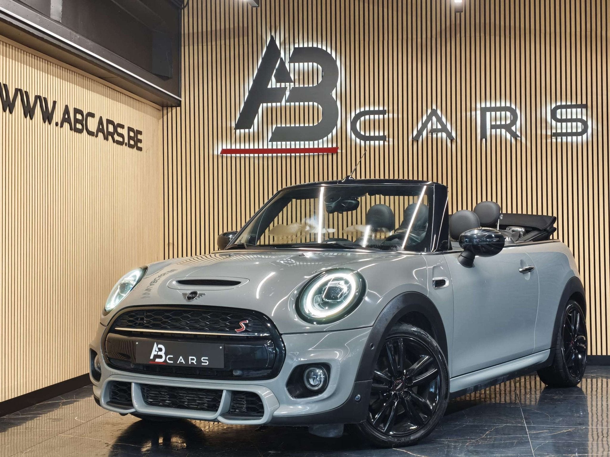 MINI Cooper S Cabrio 2.0IA SPORT * BOITE AUTO * GARANTIE 12, Autos, Cuir, Argent ou Gris, Achat, Euro 6