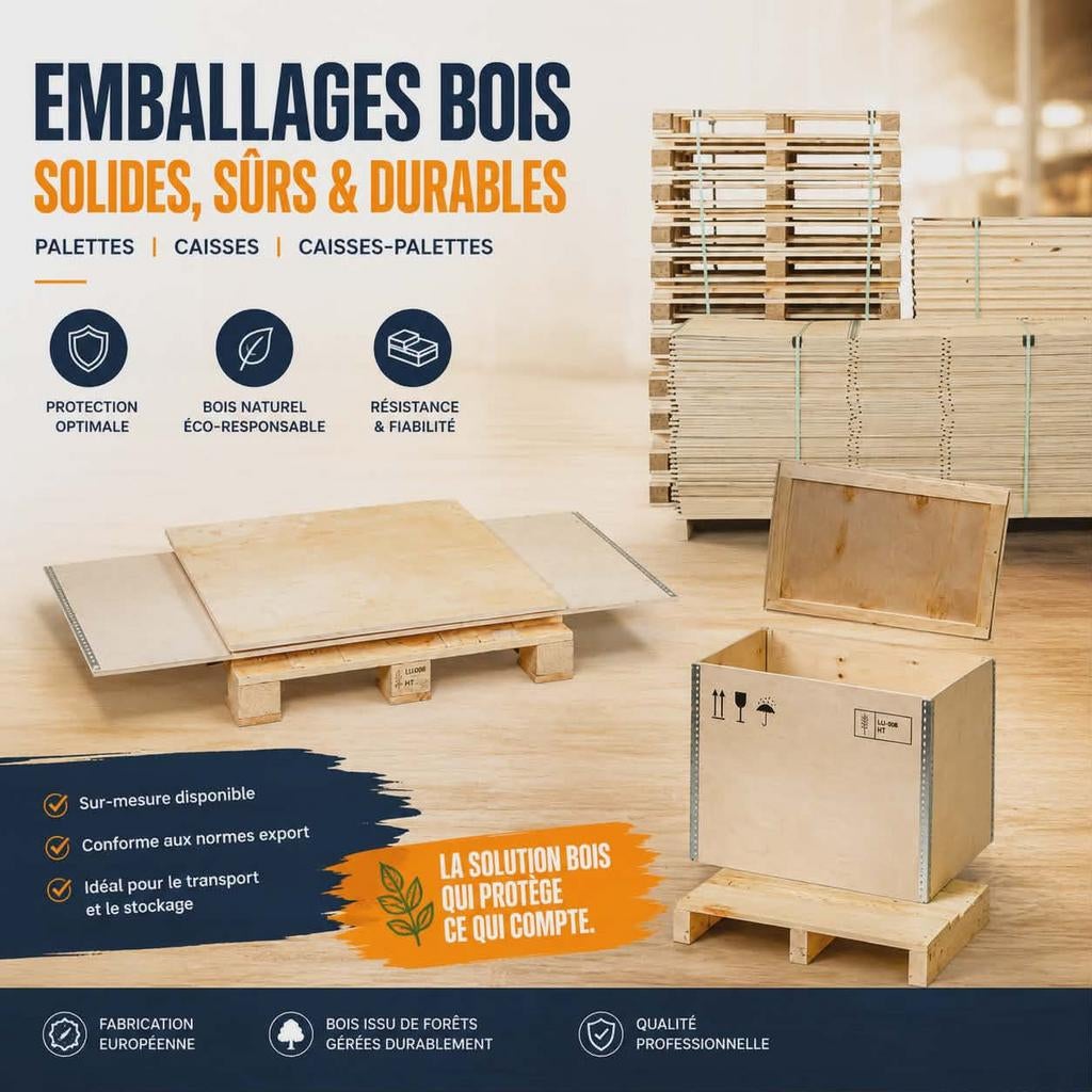 Caisses de rangement pliables sur palette, Belrack, Neuf, Info@belrack.com, Belgique