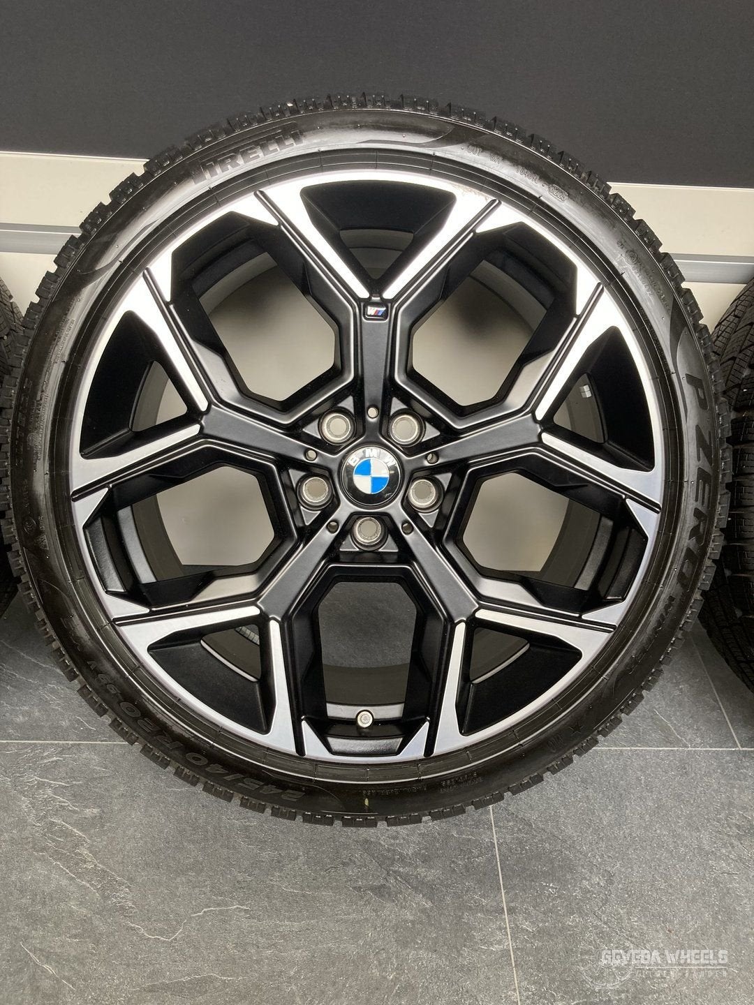 20” originele BMW X1 IX1 X2 IX2 velgen + winterbanden 872M, Pneus et Jantes, Véhicule de tourisme, -, Utilisé