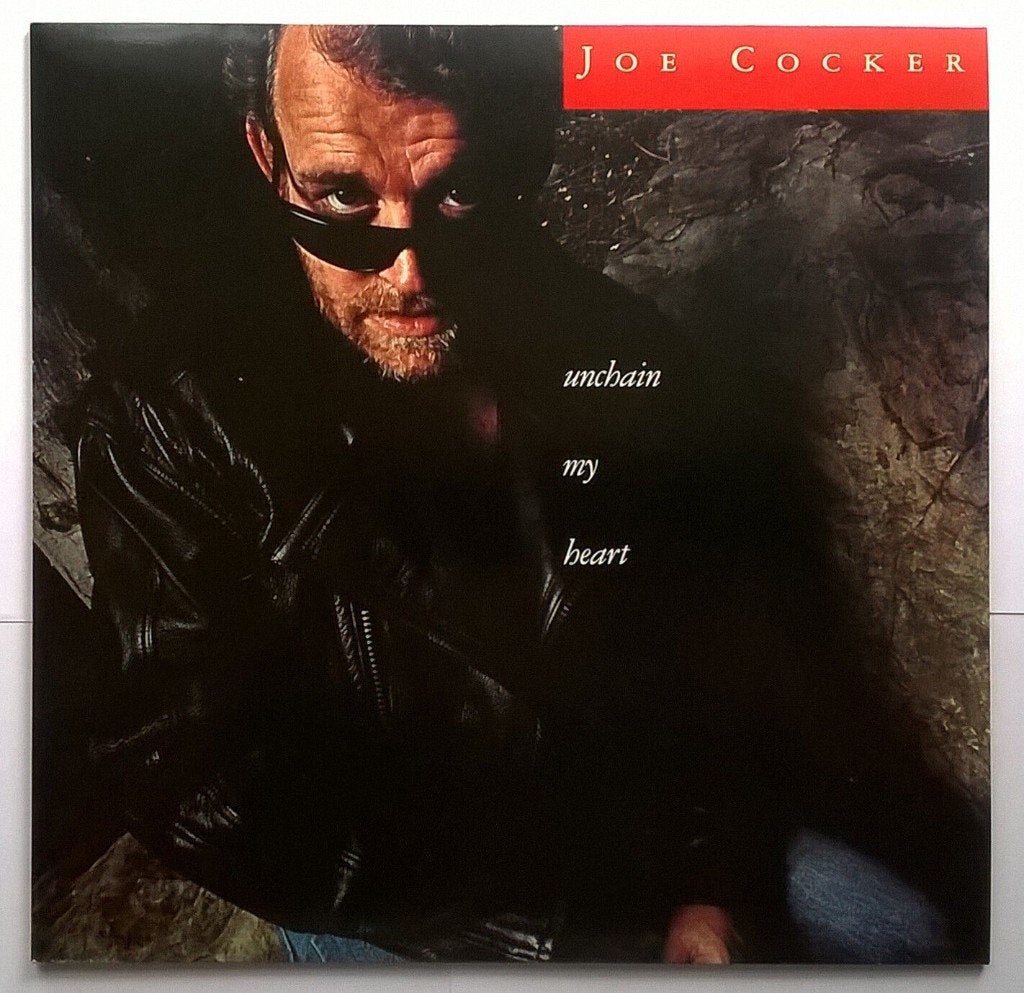 JOE COCKER "Unchain My Heart" poprock LP (1987) Topstaat!, LP, Ophalen of Verzenden, Zo goed als nieuw, Poprock