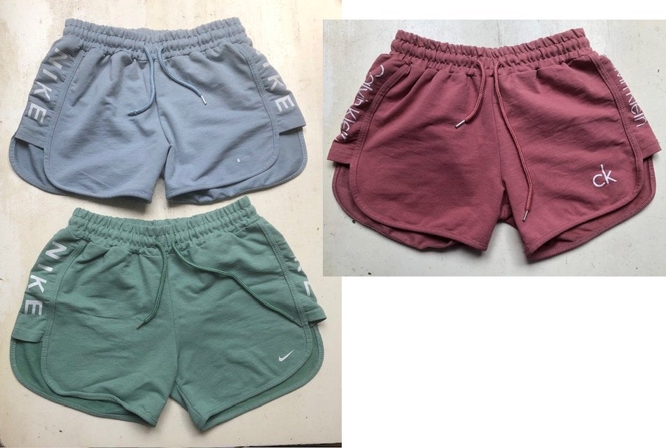 LOT van 3 Sport Shorts  -  Nike / Calvin Klein, Maat 38/40 (M), Blauw, Nike, Ophalen of Verzenden