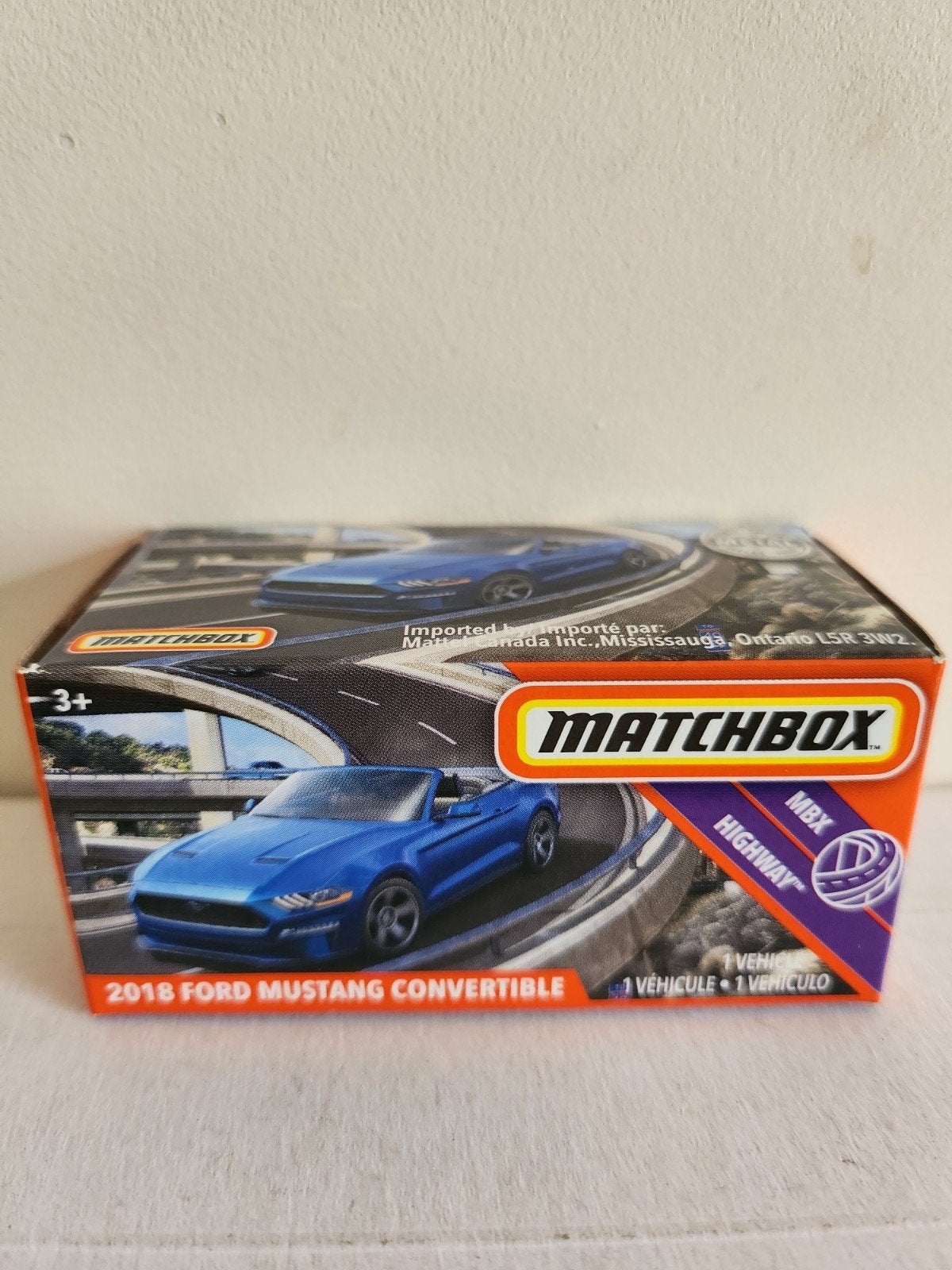 Matchbox Power Grabs 2018 Ford Mustang Convertible (2020), Ophalen of Verzenden