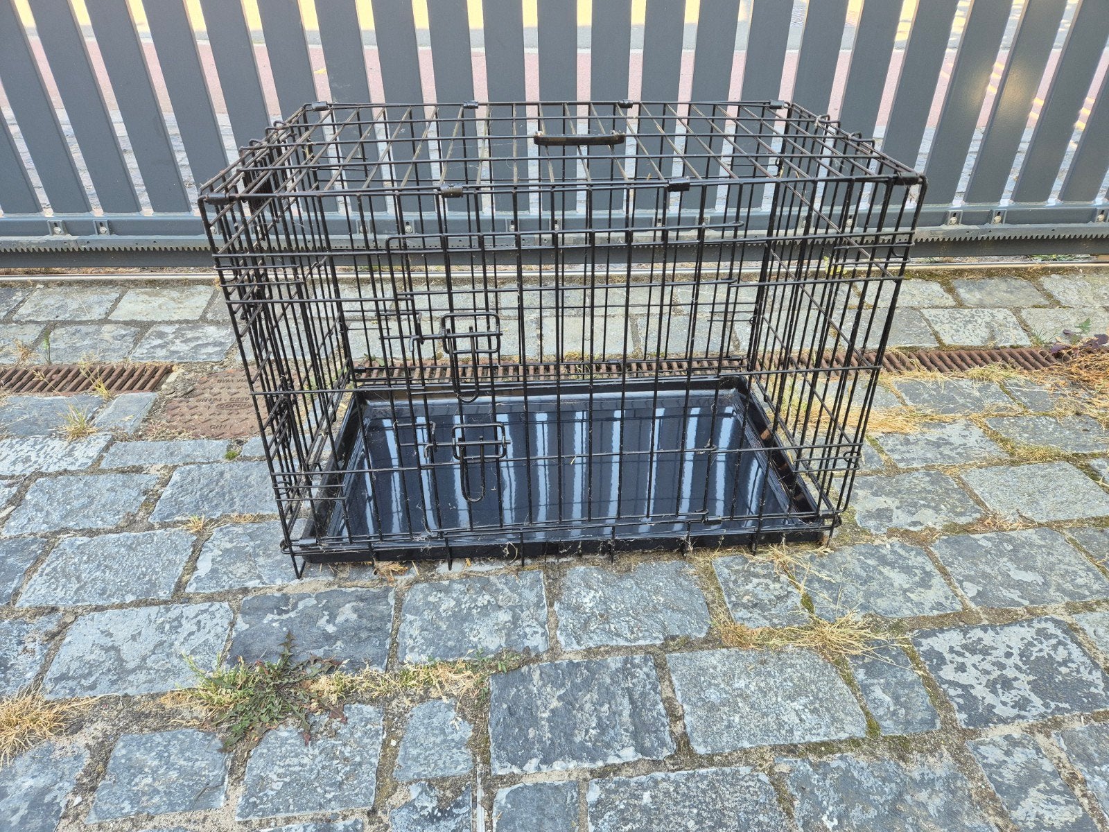 Bench voor hond, Ophalen