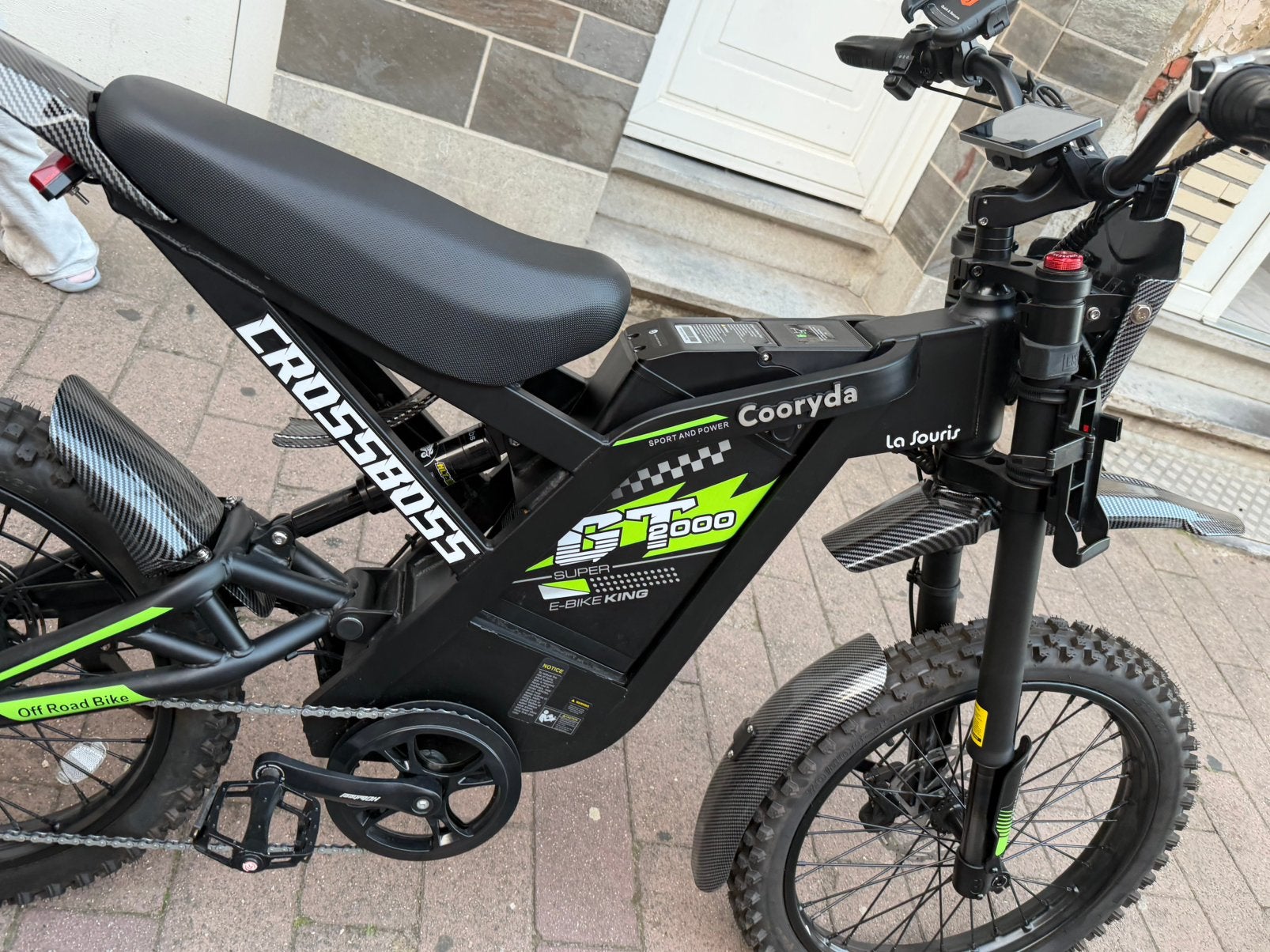 Elektrische crosser, twee weken oud is de rest is prima, Fietsen en Brommers, Minibikes, Midibikes en Pitbikes, Ophalen of Verzenden
