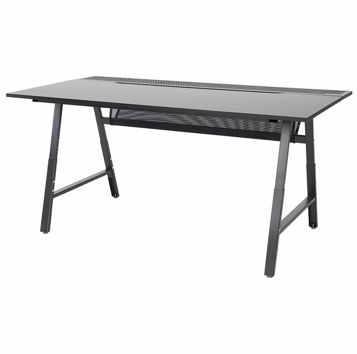 Bureau noir quasiement neuf, Maison & Meubles, Bureaux, Neuf, Bureau d'ordinateur, Métal, IKEA