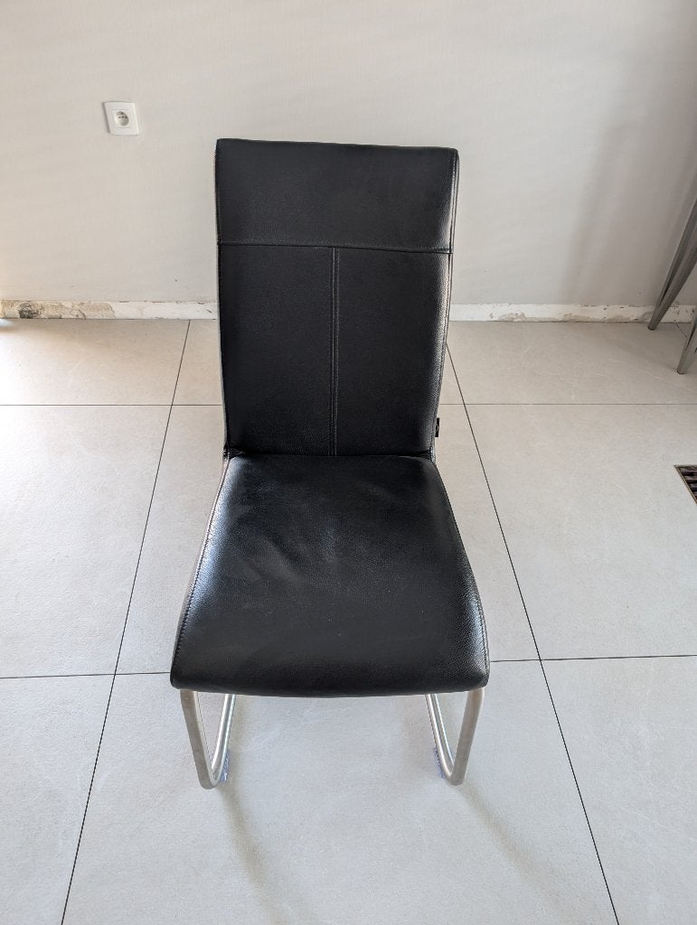 stoelen, Ophalen, Zwart, Zo goed als nieuw, Vijf, Zes of meer stoelen